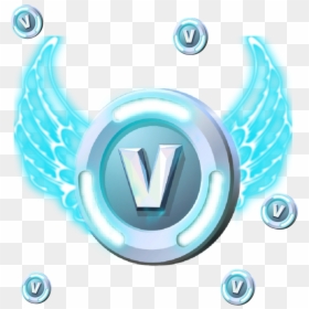 #v-bucks - Neon Wings Png, Transparent Png - bucks png