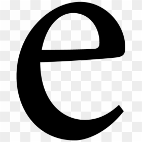 Letter E Png - Letter E With Transparent Background, Png Download - fancy letter a png
