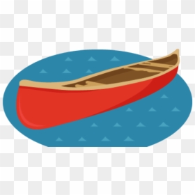Canoe Camping Cliparts - Transparent Background Canoe Clipart, HD Png Download - camping clipart png