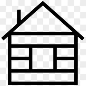 Wood Cabin - Cabin Icon Png, Transparent Png - cabin icon png