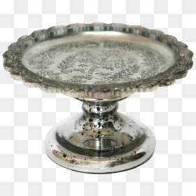 Mercury Glass Pedestal Dish - Antique, HD Png Download - mercury element png