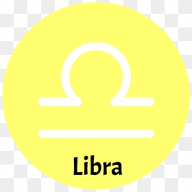 Libra Zodiac Sign - Circle, HD Png Download - libra sign png