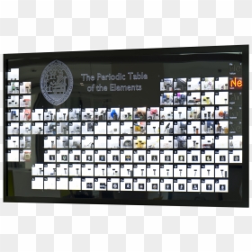Periodic Table Display Displays Rgb Research Periodictable - Periodic Table Display With Elements, HD Png Download - mercury element png