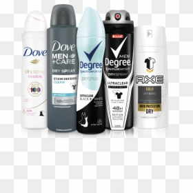 Transparent Unilever Png - Deodorant Rexona Vs Dove Big, Png Download - unilever png