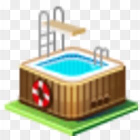 Swimming Pool, HD Png Download - swimming icon png