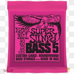 Ernie Ball Super Slinky Bass Strings, HD Png Download - slinky png