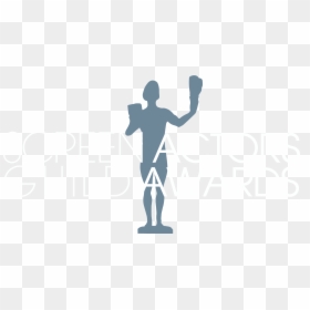Screen Actors Guild Awards - Standing, HD Png Download - emmy award png