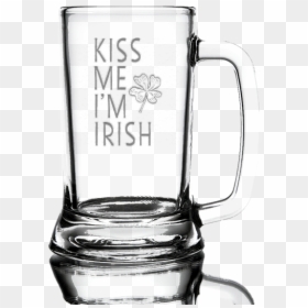 Kiss Me I"m Irish 16 Ounce Beer Mug" title="kiss Me - Happy Birthday Beer Glass, HD Png Download - kiss me png