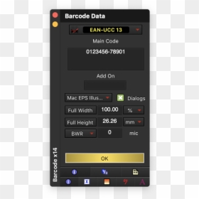 Mobile Phone, HD Png Download - barcode vector png