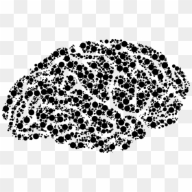 Paw,monochrome Photography,tree - Portable Network Graphics, HD Png Download - brain silhouette png