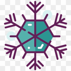 Christmas Snowflakes Clipart, HD Png Download - points png