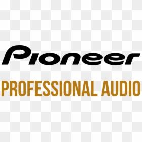 Chuck Levin"s Is An Authorized Dealer Of Pioneer Pro - Pioneer Pro Audio Logo, HD Png Download - pioneer png
