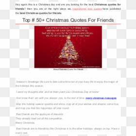 Poster, HD Png Download - christmas quotes png