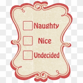 Clip Art Or Nice Clip Art - Christmas Naughty Or Nice Clipart, HD Png Download - christmas quotes png