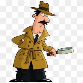 Transparent Detective Clipart - Inspector Clipart, HD Png Download - detective hat png