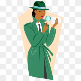 Detective Female Talking Cat Adventure Education Private - Life And Crimes Of Harry Lavender, HD Png Download - detective hat png