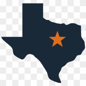 Texas Has The Second Largest Concentration Of Game - White Texas Transparent, HD Png Download - texas state flag png