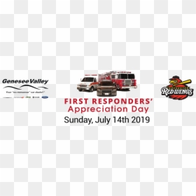Genesee Valley, First Responders Appreciation, And - Emergency First Responder Appreciation Day, HD Png Download - first responders png