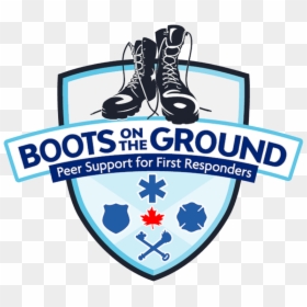 Boots On The Ground Logo, HD Png Download - first responders png