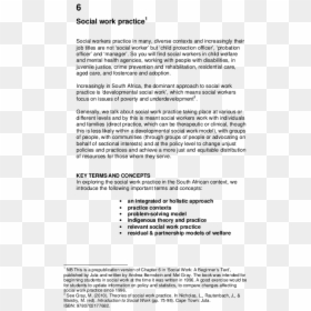 Document, HD Png Download - social work png