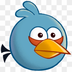Image - Cartoon Angry Birds Blues, HD Png Download - big bird face png
