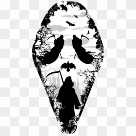 Scream Design, HD Png Download - ghostface png