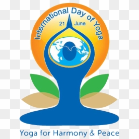 Logo - Yoga Day Poster Making On Yoga, HD Png Download - yoga logo png
