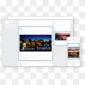 Harbours-social - Television, HD Png Download - web page png