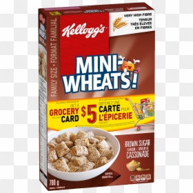 Mini-wheats - Mini Wheats Brown Sugar Nutrition Facts, HD Png Download - froot loops logo png
