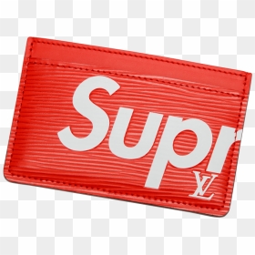 Transparent Louis Vuitton Logo Png - Cartera Lv X Supreme, Png Download - supreme.png