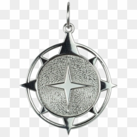 Pendant, HD Png Download - compass north png
