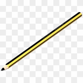 Transparent Yellow Pencil Png - Number 2 Pencil Png, Png Download - pencil scribble png