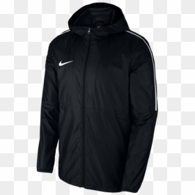 Nike Rain Jacket - Nike Park 18 Rain Jacket Black, HD Png Download - nike .png