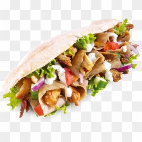 Doner Kebab Png, Transparent Png - tostada png