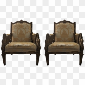 Club Chair - Studio Couch, HD Png Download - vintage couch png