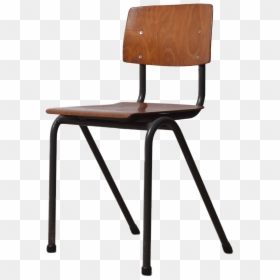 School Chair Transparent, HD Png Download - vintage couch png