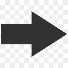 Transparent Clipart Arrow - Bold Black Right Arrow, HD Png Download - grey arrow png