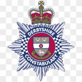 Logo Derbyshire Police - Derbyshire Constabulary Crest, HD Png Download - police badge icon png