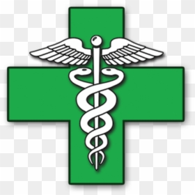 Green Medical Cross Logo Png Clipart , Png Download - Does An Ohio Medical Marijuana Card Look Like, Transparent Png - medical clipart png