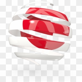 Round 3d Icon - Round Japan Flag 3d, HD Png Download - 3d icon png