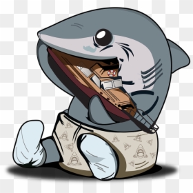 Cartoon, HD Png Download - baby shark png
