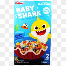 Kelloggs Baby Shark Cereal"  Data-zoom="//cdn - Baby Shark Cereal, HD Png Download - baby shark png
