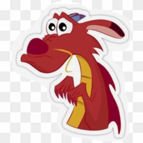 #mushu #mulan #dragon #cute #freetoedit - Mushu Sticker, HD Png Download - mushu png