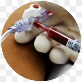 Arterial Line Blood Sampling, HD Png Download - drug needle png