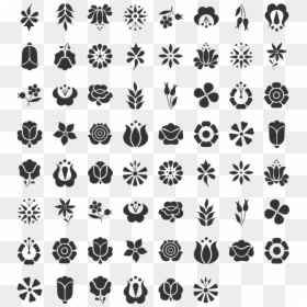 Kalocsai Flowers, HD Png Download - henna design png