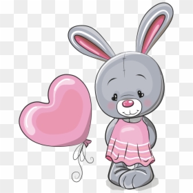 Cute Little Illustration Bunny Vector Rabbit Cuteness - Cute Rabbit Png Vector, Transparent Png - bunny vector png