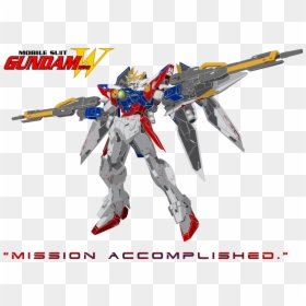 Xxxg-00w0 Wing Gundam Zero - Mobile Suit Heero Yuy Gundam Wing, HD Png Download - gundam wing png