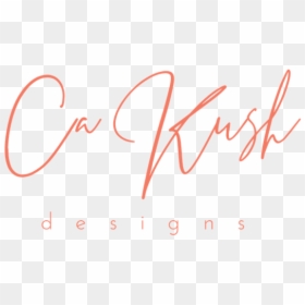 Ca Kush Designs Logo - Calligraphy, HD Png Download - kush png