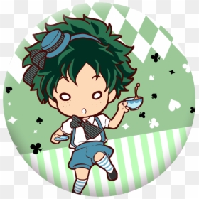 [preorder] Hero In Wonderland Tea Party Pin Buttons - Cartoon, HD Png Download - pin button png