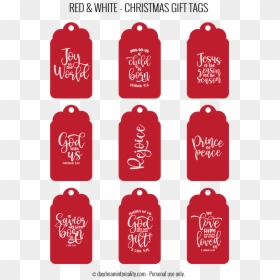 Gift Tags Christmas Blue, HD Png Download - png tags